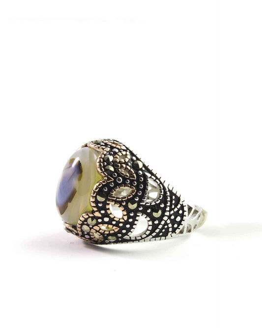 Silver Ring Image - Amir Oud Fragrance