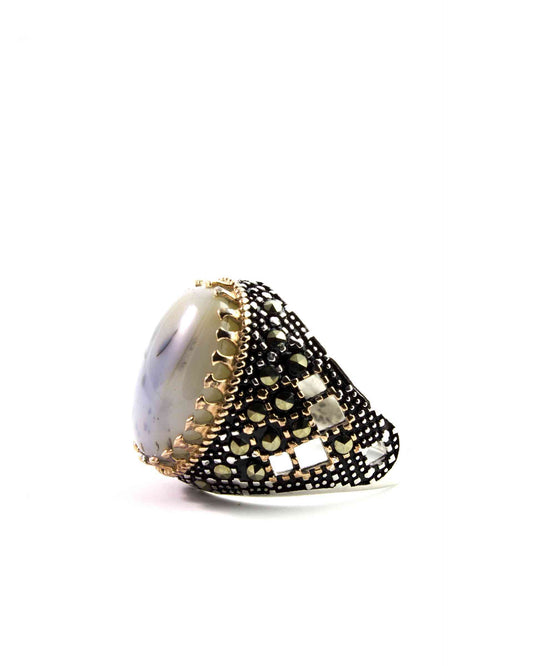 Silver Ring Image - Amir Oud Fragrance