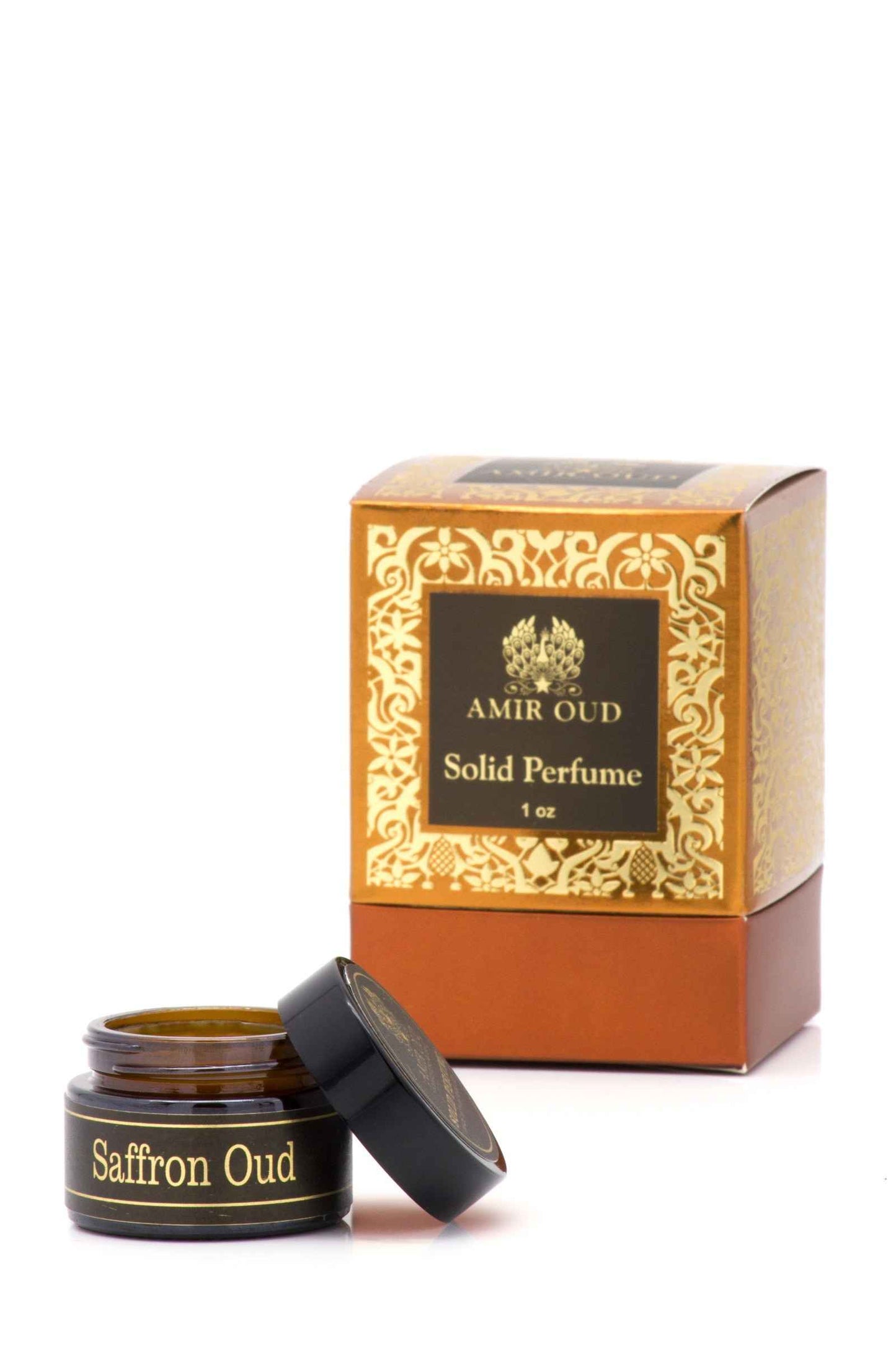 Saffron Oud Solid Perfume