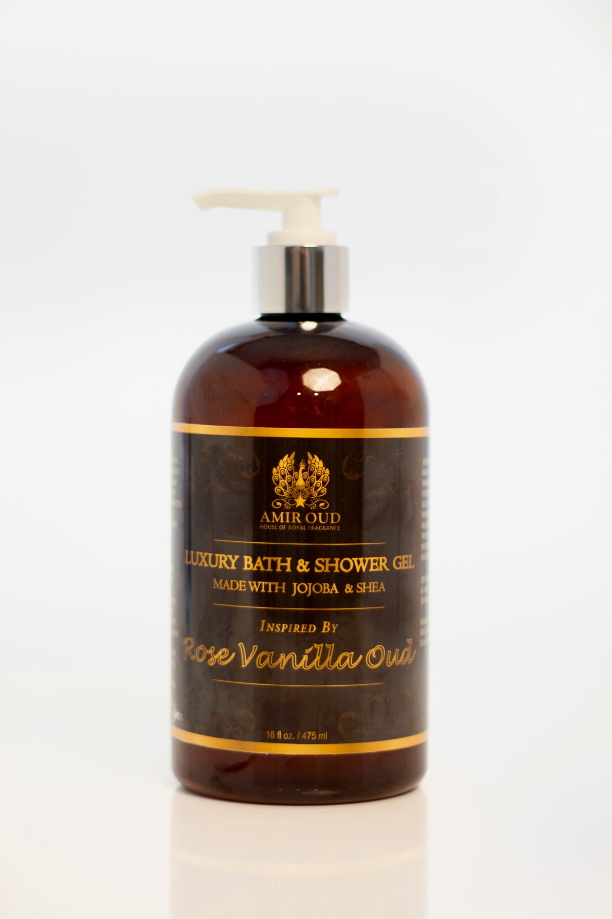 Rose and Vanilla Oud Luxury Bath & Shower Gel