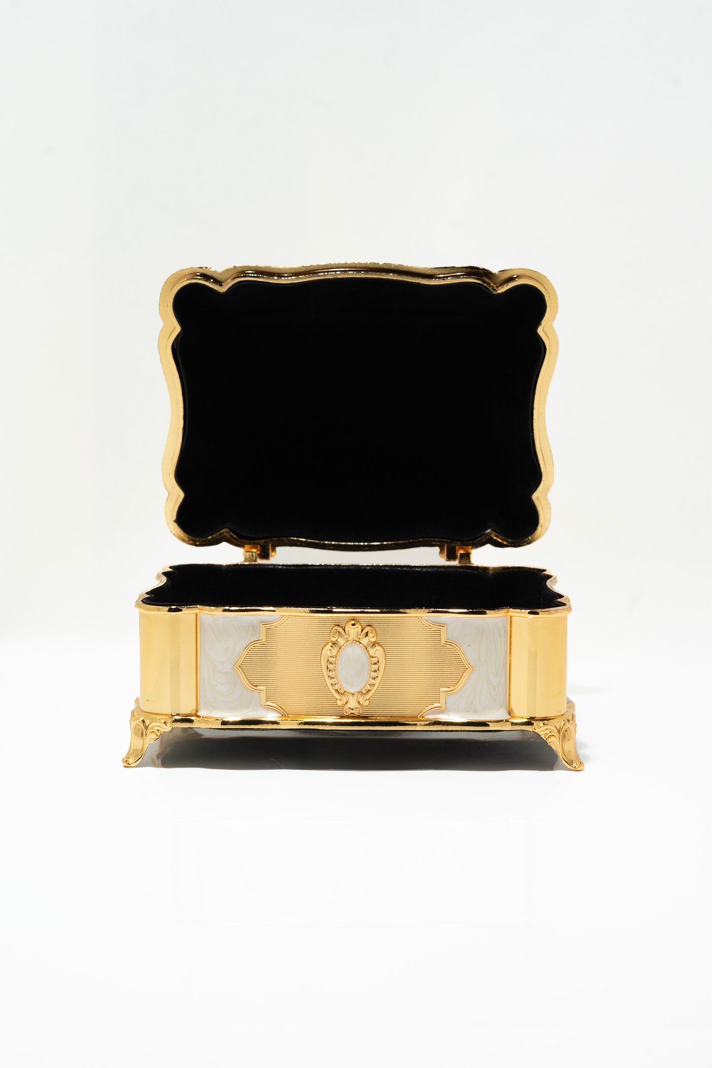 Luxury Gold and White Arabic Incense Burner Set