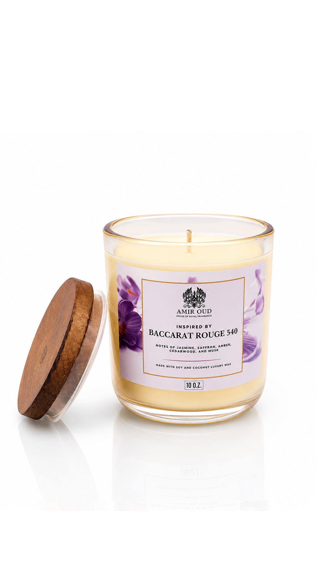 Inspired by Baccarat Rouge Candle