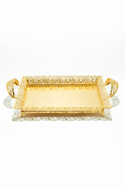 Luxury Gold and White Arabic Incense Burner Set