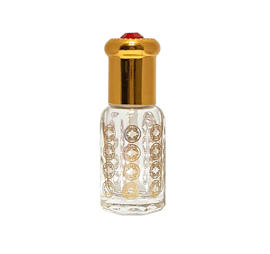 6ml Golden Cap & Red Bead
