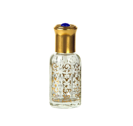 12ML Golden Cap & Blue Bead