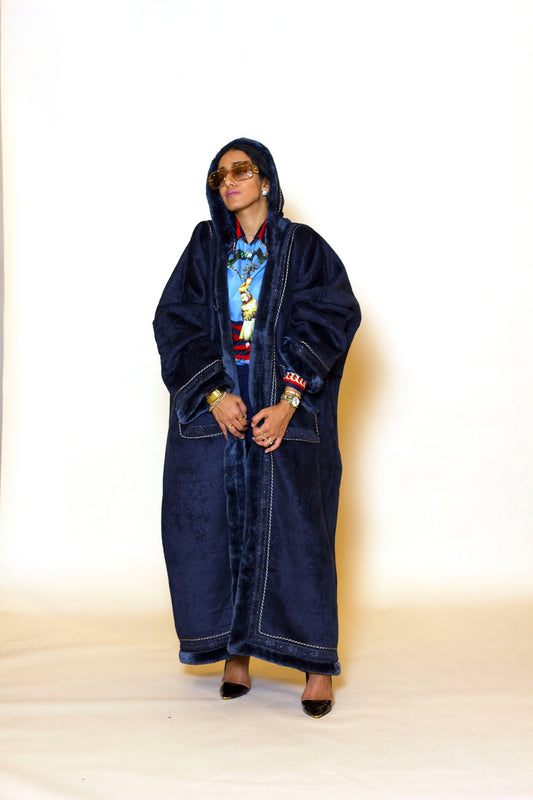 Dark Blue Farwa (coat)