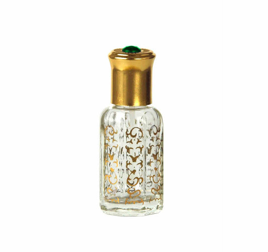 12ml Tola Golden Cap & Green Bead