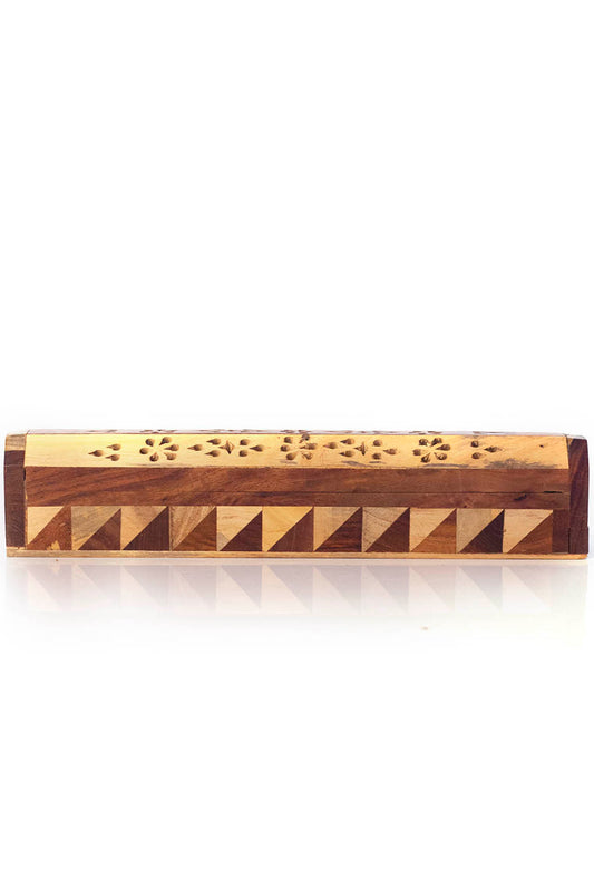 Wooden Incense & Cone Burner 2-Tone Accent Color