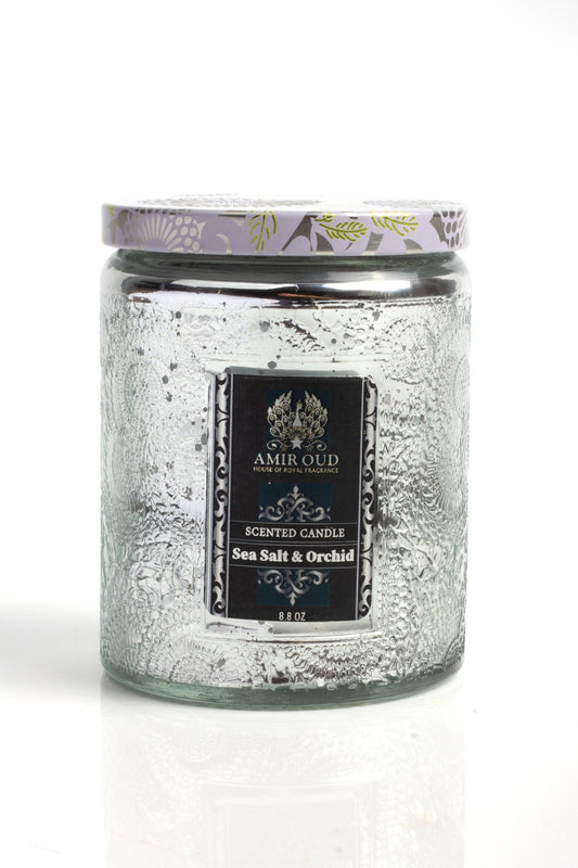 Sea salt and orchid Candle
