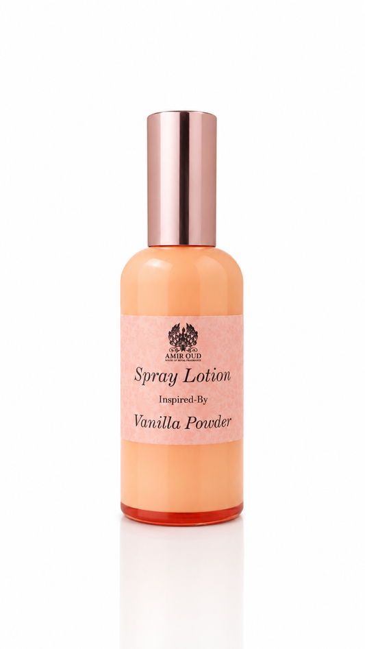 Vanilla Powder Inspired Body Lotion Spray
