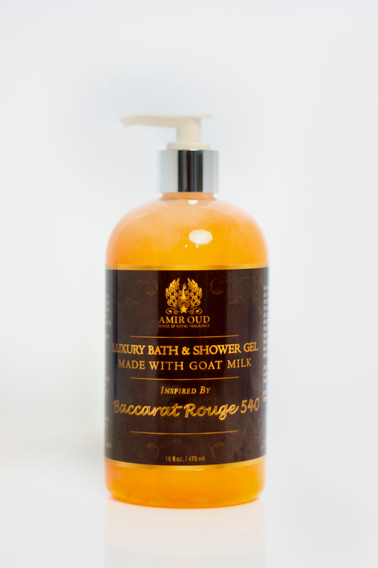 Inspired By - Baccarat Rouge 540 Luxury Bath & Shower Gel