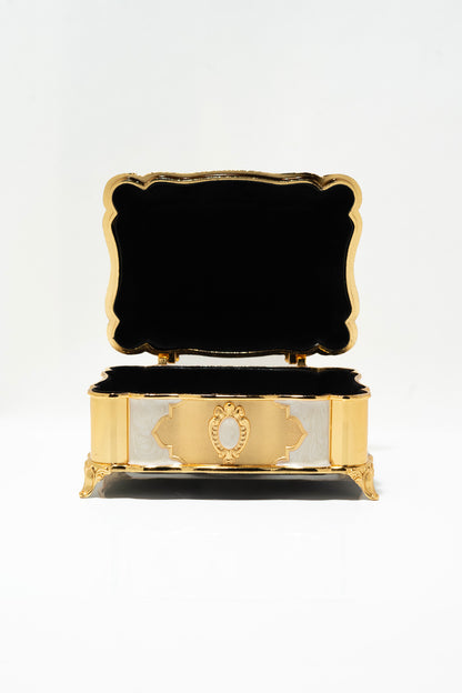Luxury Gold and White Arabic Incense Burner Set