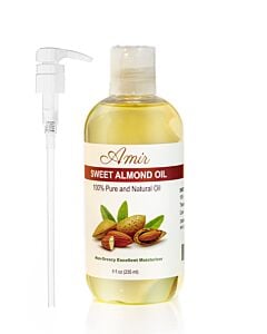 Scented Sweet Almond  Body Oil - with Oud scent