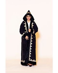 Black Moroccan Farwa (coat)