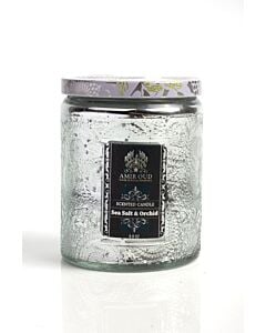 Sea salt and orchid Candle